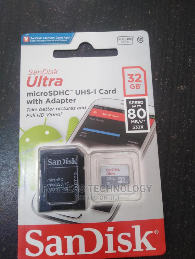 Sandisk Ultra 32gb Micro SD Card