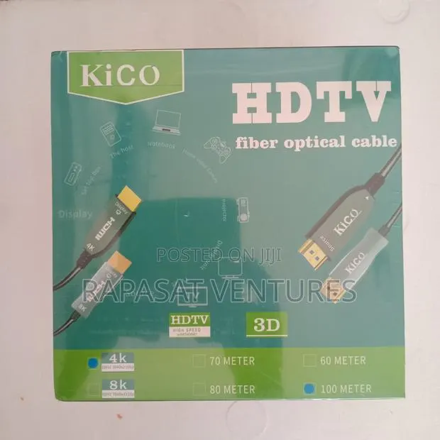 Kico Hdmi Fiber Optic Cable 100 Meters · Photo 1