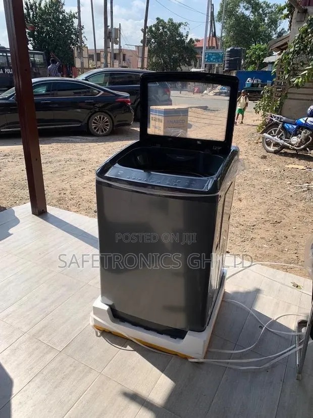 Unveiling New TCL Air Spin 18kg (Dark Grey) WashingMachine · Photo 1