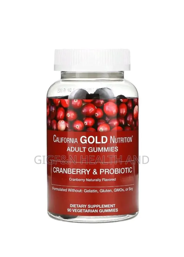 Natural Cranberry Probiotic Adults Gummies, 90 Veg Gummies · Photo 1