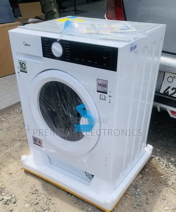 Midea 8kg/6kg Washer Dryer Inverter Washing Machine Built-In · Photo 1