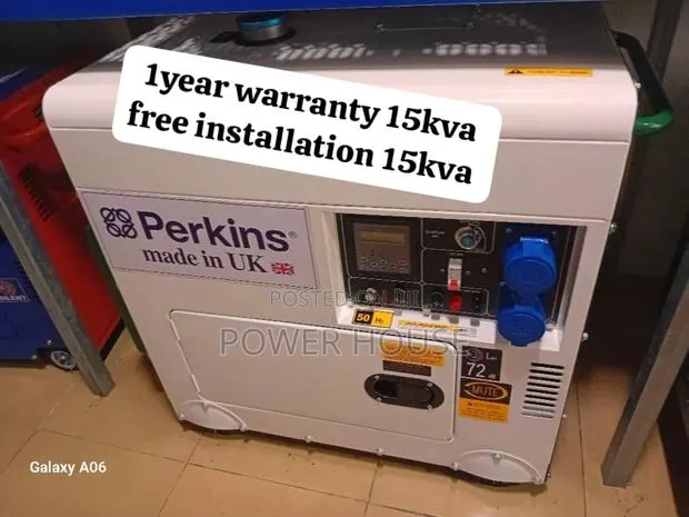 Genuine Matrix 10kva 13000watts Diesel Generator Perkins · Photo 1
