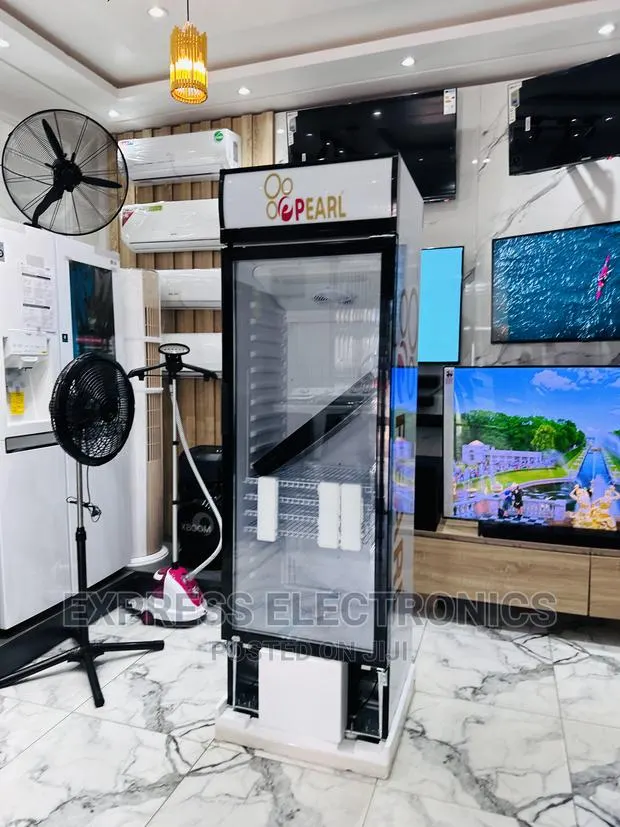 Eco Friendly Sleek Display Fridge Pearl PVC 424 — · Photo 1
