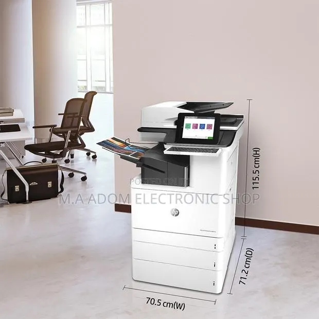 HP Color LaserJet Enterprise Flow Multifunction M776dn Printer · Photo 1