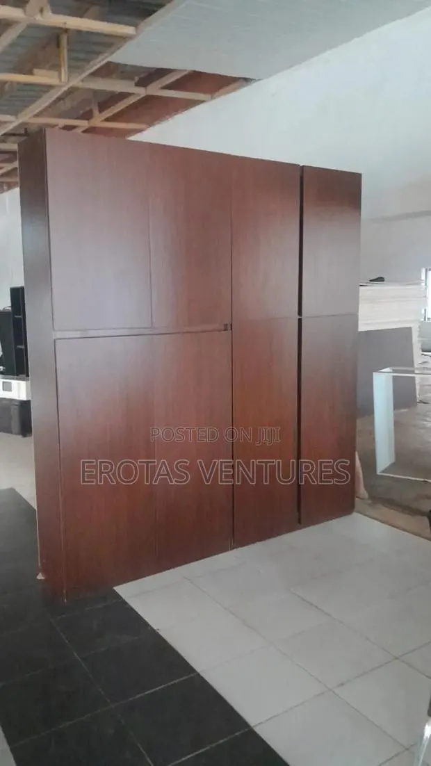 Wood Cabinet - 2 Doors- Custom Office Cabinet · Photo 1
