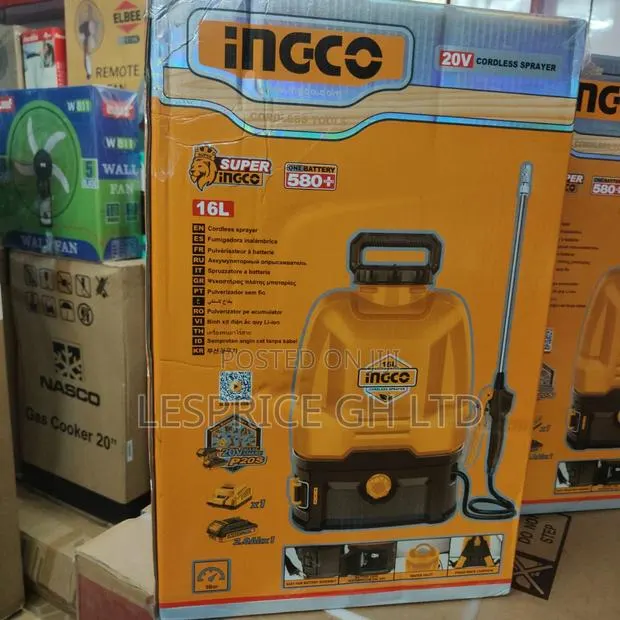 Super Efficient 20v Cordless Knapsack Sprayer From Ingco · Photo 1