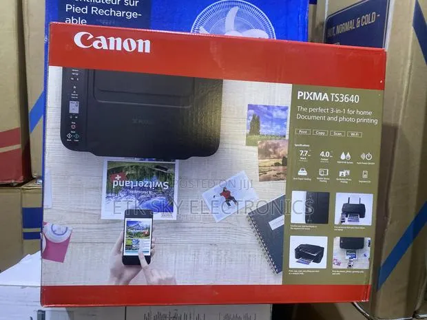 Canon Pixma Ts3640 3in1 Wireless Document and Photo Printer · Photo 1