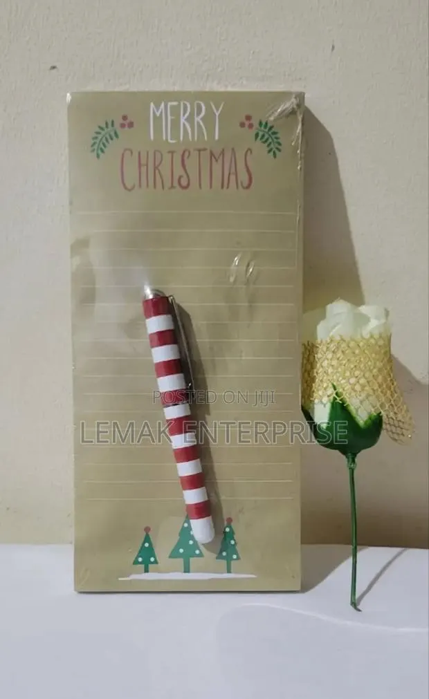 Note Pad and Pen for a Special Season · Photo 1
