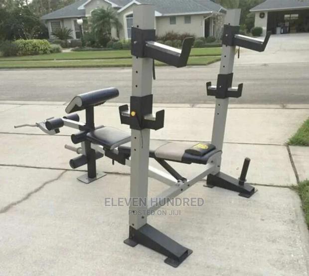 Weight Bench and Rack