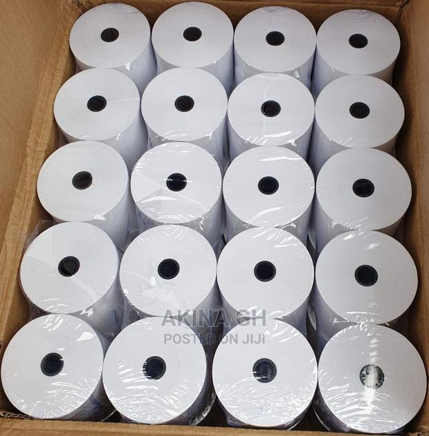 80mm X 80mm Thermal Paper Roll - 50pc · Photo 1