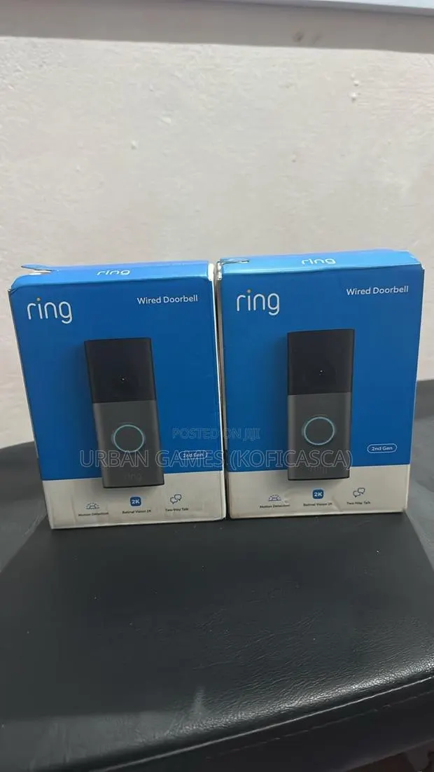 New Ring Wired Video Doorbell (2nd Gen) Sealed · Photo 1