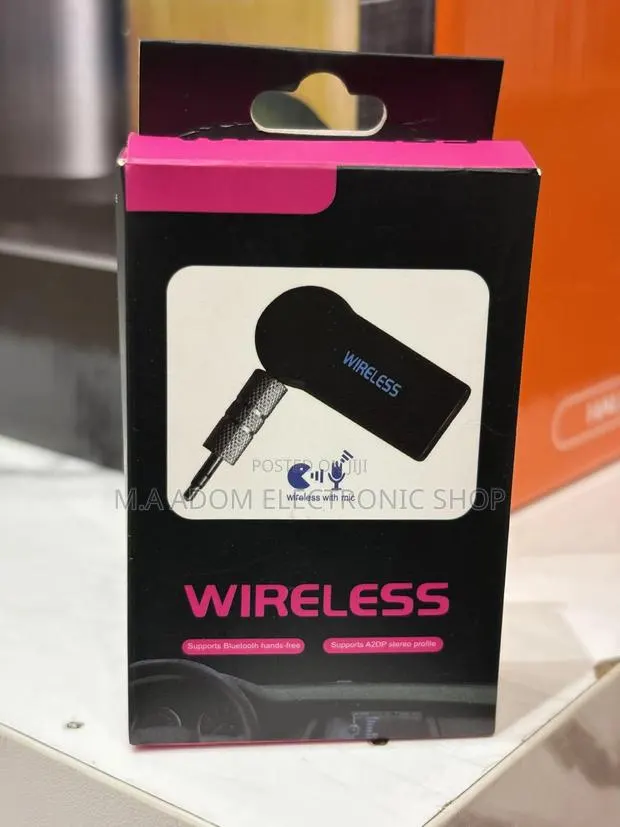 3.5mm Wireless Bluetooth Receiver Kit for Cars Phones Pc · Photo 1