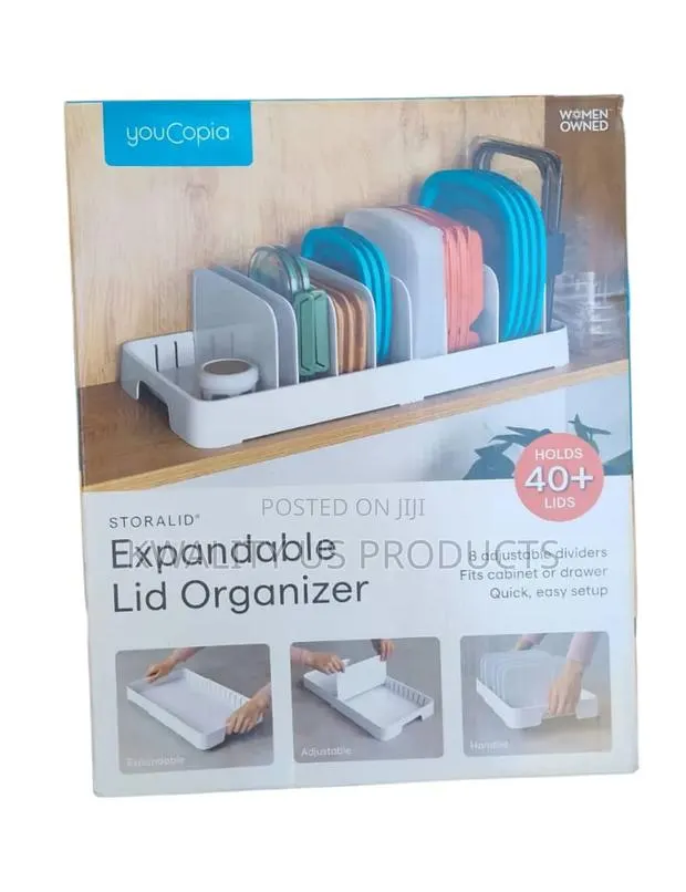 Youcopia Expandable Lid Organizer · Photo 1
