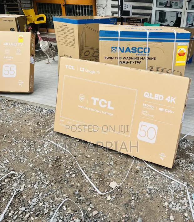 Get Adorable TCL 50 Qled Smart Satellite Android Tv(2025 Model). · Photo 1