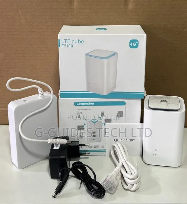 Huawei Lte Cube 4g Router E5180 With Backup Battery · Photo 1