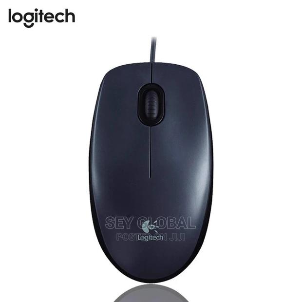 Logitech Mouse Wired USB M90 Black · Photo 2