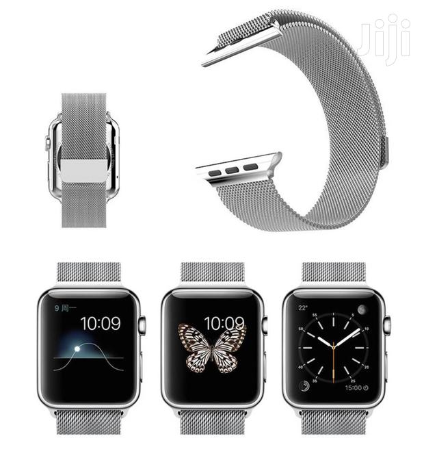 Milanese Bracelet Stainless Steel Strap 4 Apple Watch Series · Photo 5