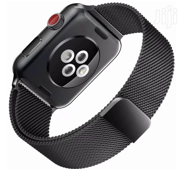 Milanese Bracelet Stainless Steel Strap 4 Apple Watch Series · Photo 3