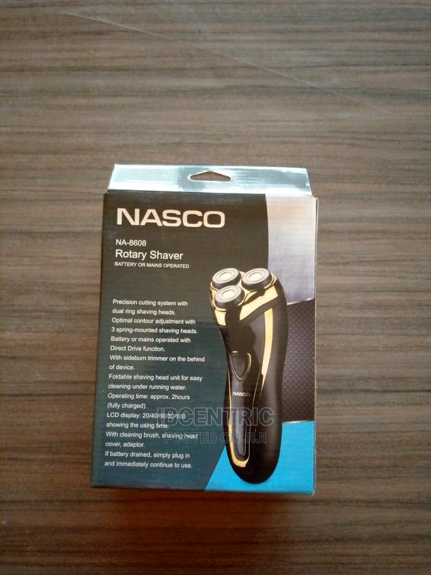Nasco Rechargeable Rotary Shaver · Photo 3