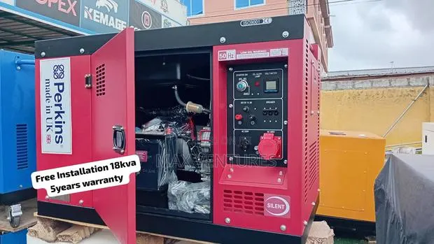 Perkins 18kVA Silent Diesel Generator – Built for Long Hours 18kVA · Photo 1