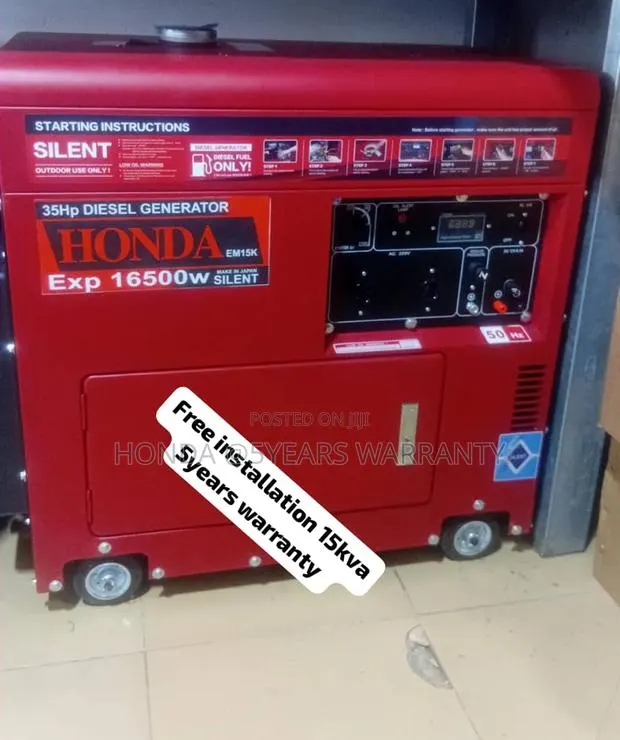 Honda 15kva Industrial Diesel Generator Set · Photo 1