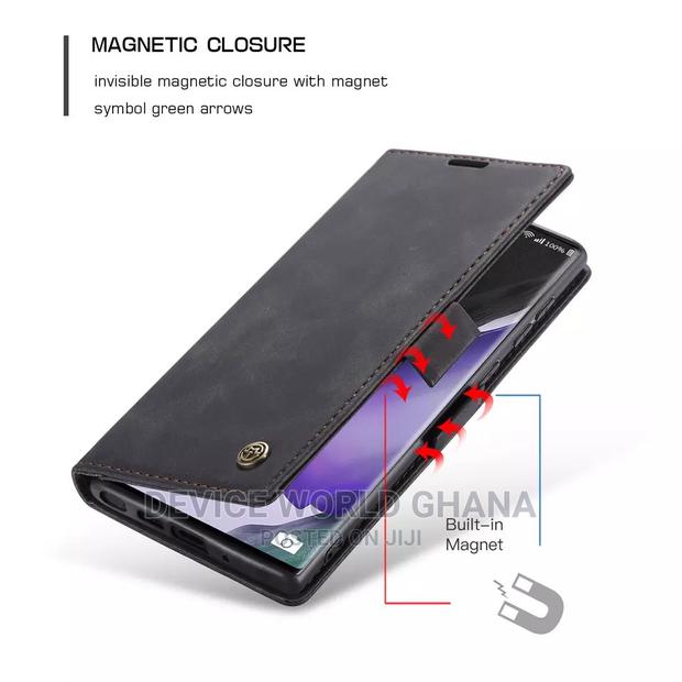 Caseme Leather Flip Case 4 Samsung S20+ S20 Note20 Note20+ · Photo 4