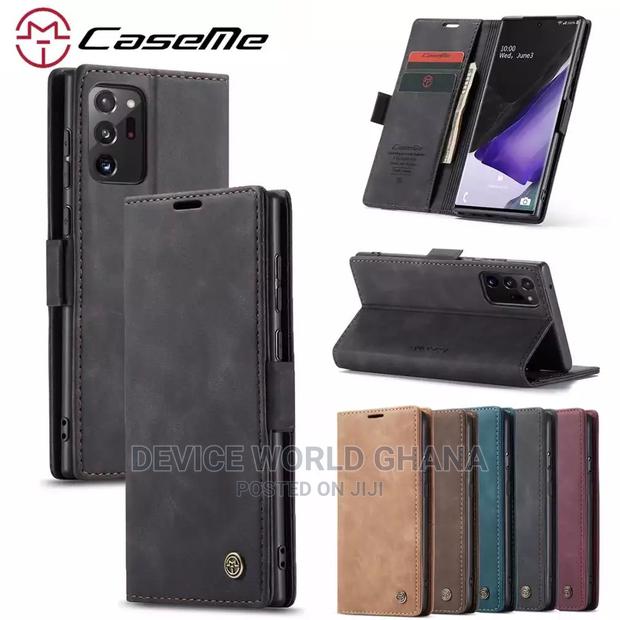 Caseme Leather Flip Case 4 Samsung S20+ S20 Note20 Note20+ · Photo 5