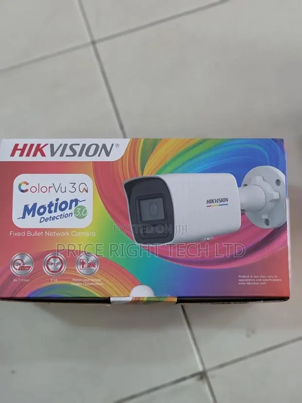 Original Hikvision 4mp Colorvu Ip Poe 3.0 Camera · Photo 1