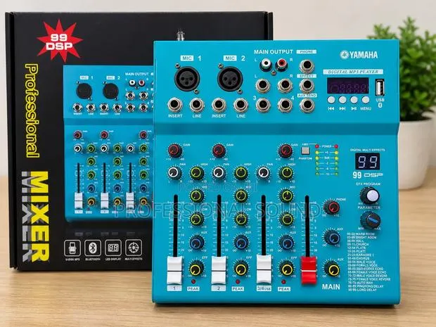 4-Channel Audio Mixer. · Photo 1