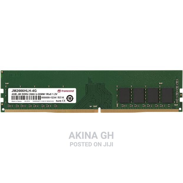 Transcend 4gb Ddr4 2400mhz Desktop RAM · Photo 1
