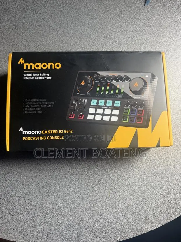 MAONO E2 Gen2 Podcast Equipment Bundle Audio Interface Mixer · Photo 1