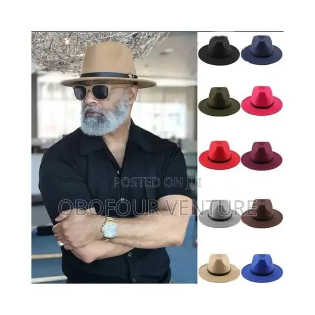 Men and Women Fedora Hat Stylish Hat With Elegant Designs and Hues. Z · Photo 1