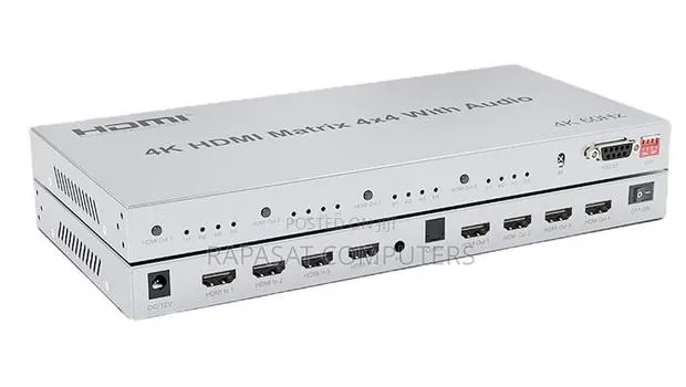 HDMI 4x4 Matrix With Audio ( at 30Hz) · Photo 1