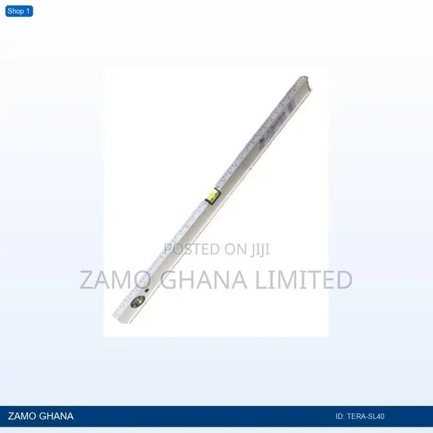 Spirit Level 40cm Silver Ri Model Silver - Tera-Sl40 · Photo 1