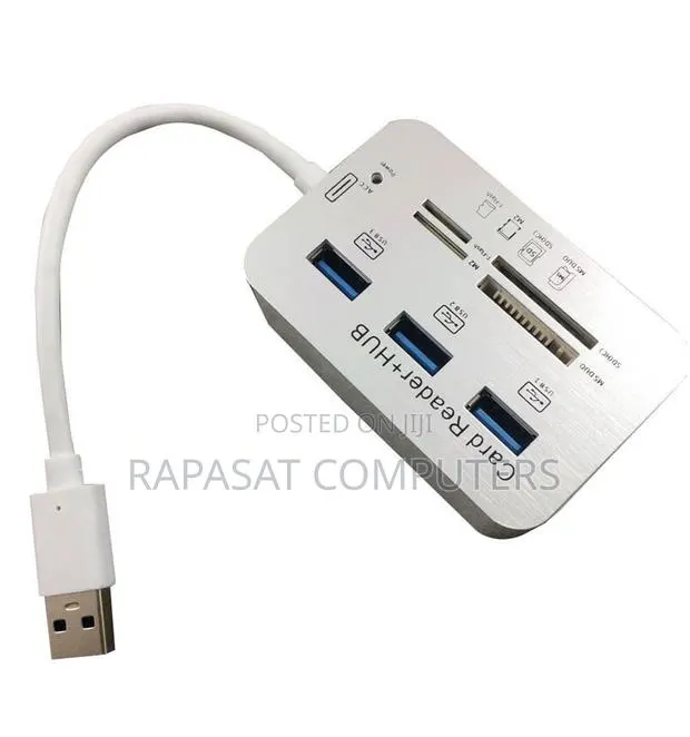 Usb 3.0| Usb 3.1 Hub + Card Reader · Photo 1