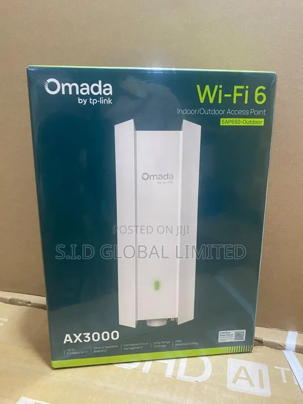 TP-Link EAP650-OUTDOOR AX3000 WiFi6 Dual Band Outdoor Access Point · Photo 1