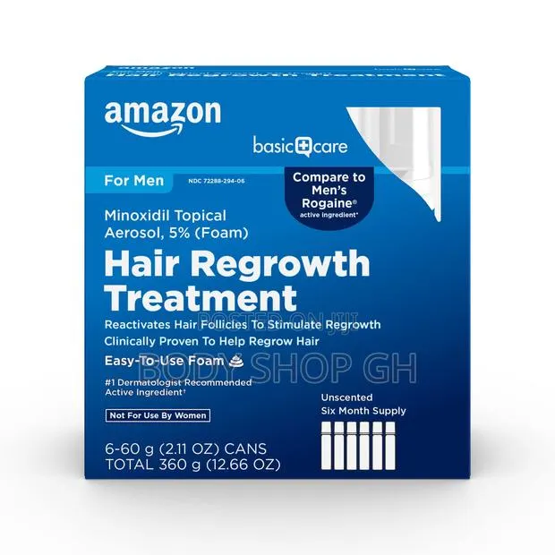 Amazon Minoxidil Foam for Men - For Hair and Beard Growth / Kirkland · Photo 1