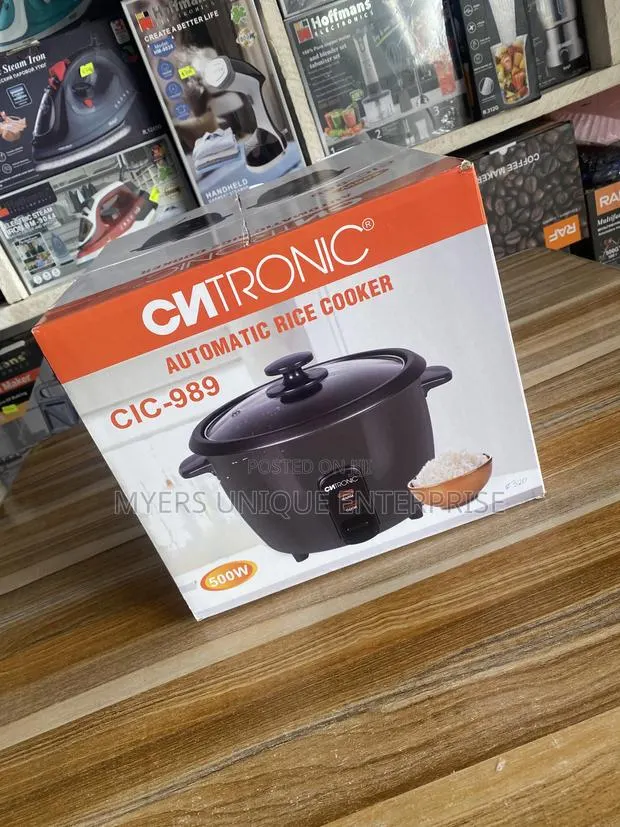 Original Citronic Black Automatic 3L Rice Cooker · Photo 1