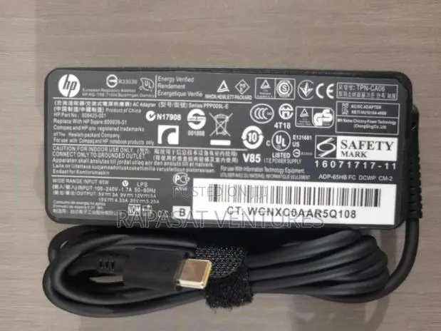Hp 20v 3.25a 65w Type C Adapter · Photo 1