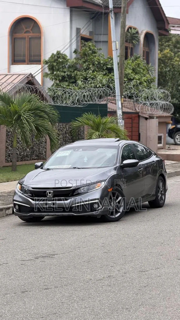 Honda Civic EX Sedan 2020 Gray · Photo 1