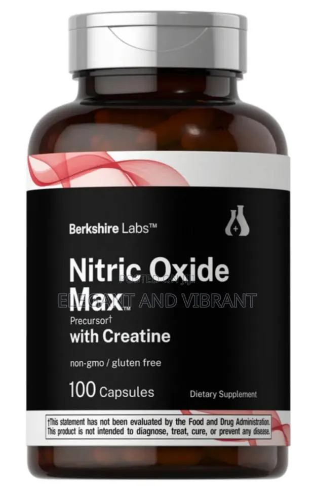 Nitric Oxide With Creatine | 100 Capsules · Photo 1