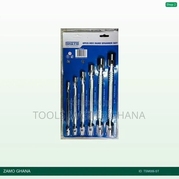 6pcs Hex Hand Spanner Set Shito - Tsm006-St · Photo 1