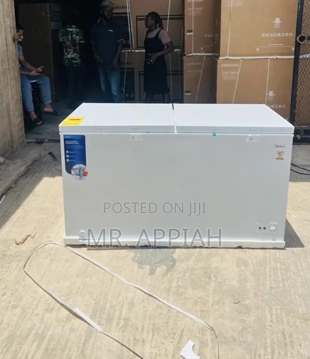 Durable Midea 508liters Double Door Freezer(White) · Photo 1
