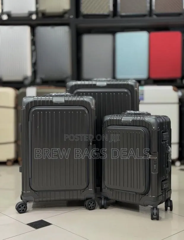 Premium Quality 3set Zipless Aluminum Suitcase With Laptop Pocket. · Photo 1