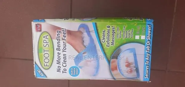 Foot Spa Massager Exfoliator Slipper With Pumice Stone · Photo 1