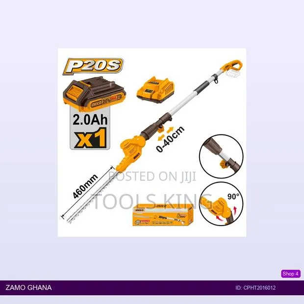 Cordless Pole Hedge - CPHT · Photo 1