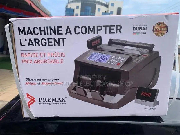 New Premax PM-CC90D Bill Counting Machine · Photo 1