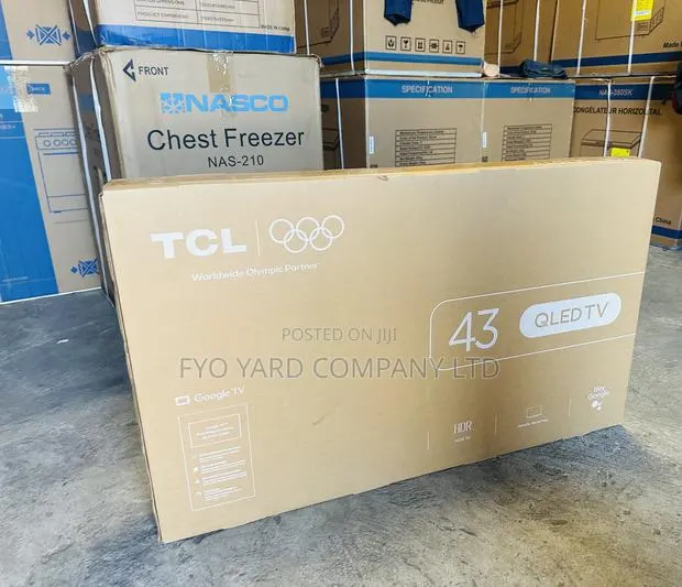 Original Brand New TCL 43 Smart Qled Wifi ,Android Led Digital Tv · Photo 1