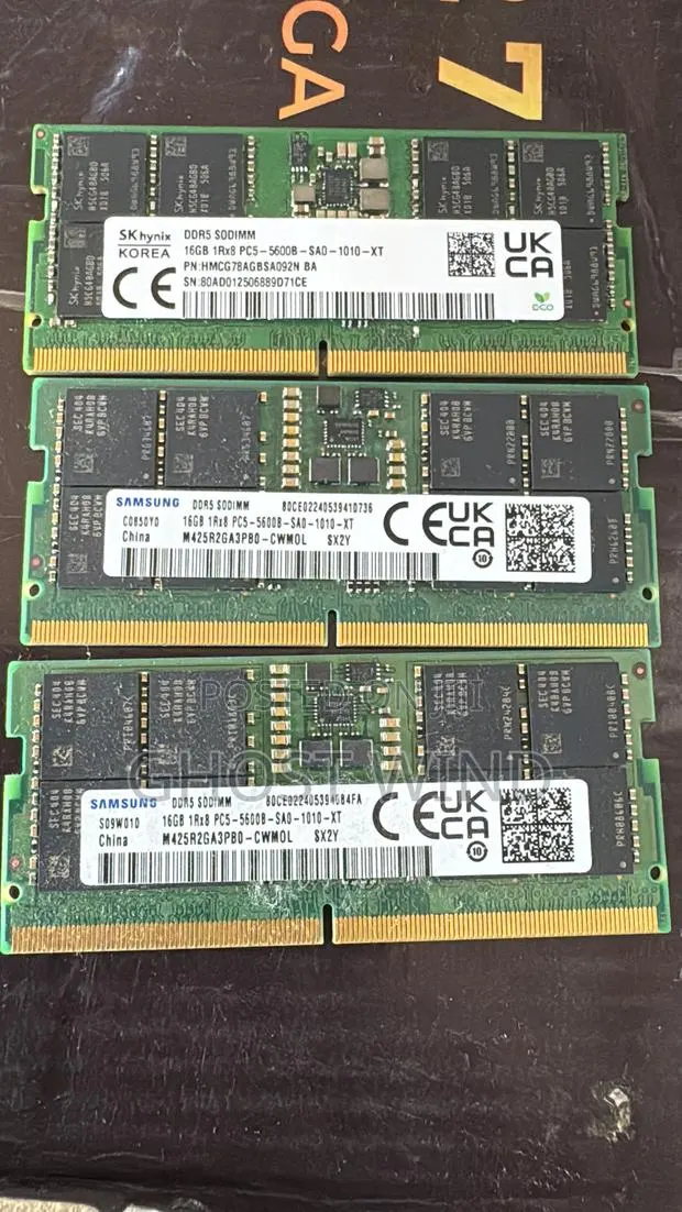 DDR 5 Laptop Rams · Photo 1
