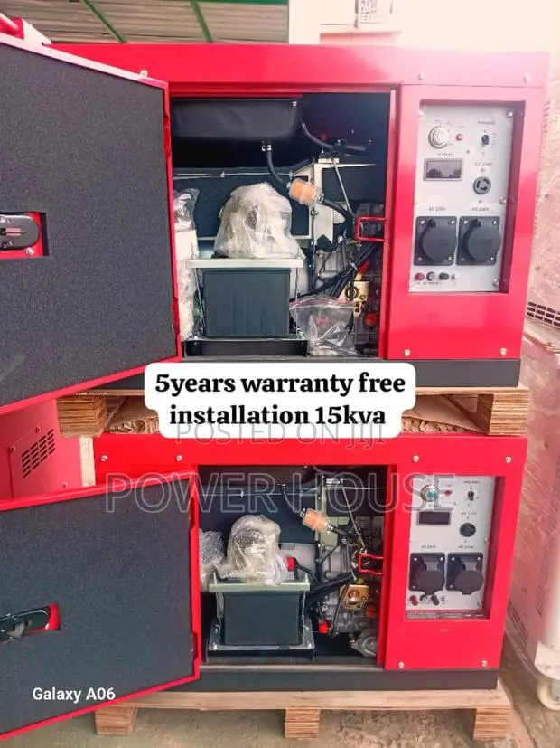 Vortex Panel Honda 15kva 16500watts Diesel Generator · Photo 1